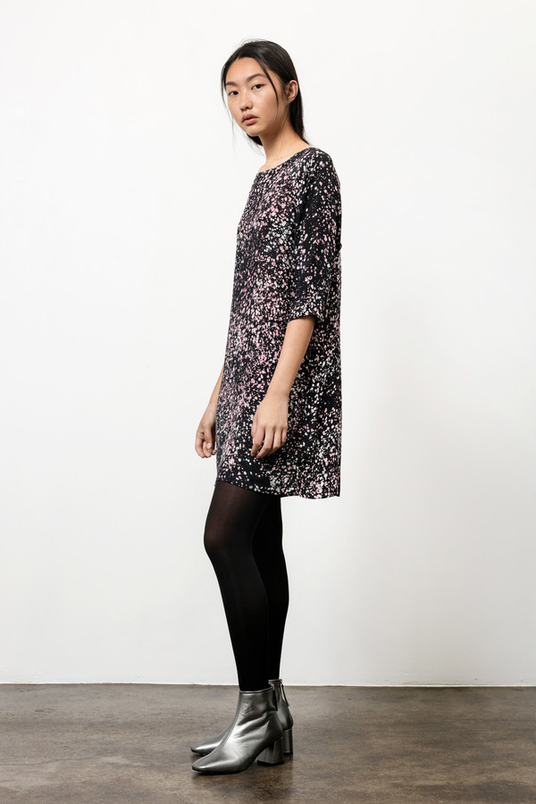 Osei-Duro Linter Dress in Midnight Blush Osei-Duro Linter Dress in Midnight Blush