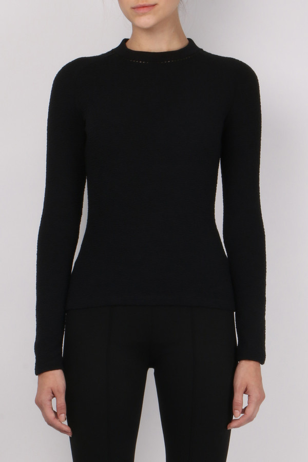 Carven Jersey Long Sleeve Top Carven Jersey Long Sleeve Top