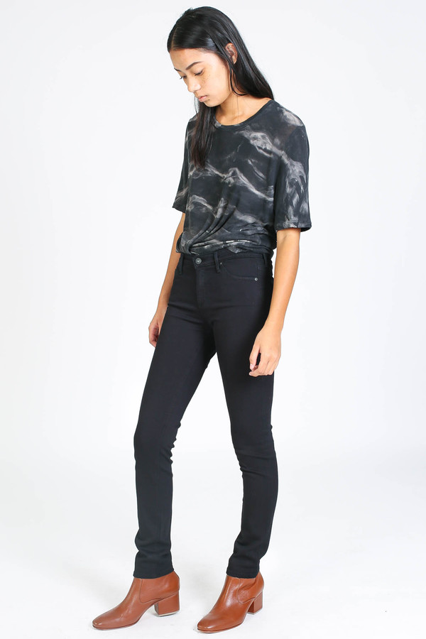 AG Jeans Prima black mid-rise skinny jean AG Jeans Prima black mid-rise skinny jean