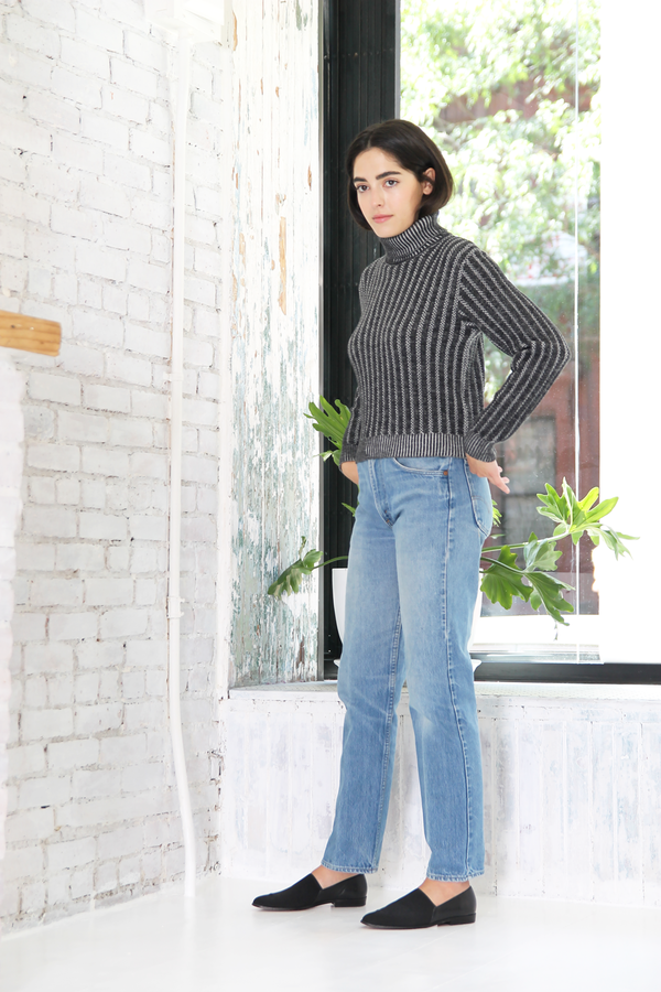 DUO NYC Vintage Cropped Versace Turtleneck DUO NYC Vintage Cropped Versace Turtleneck