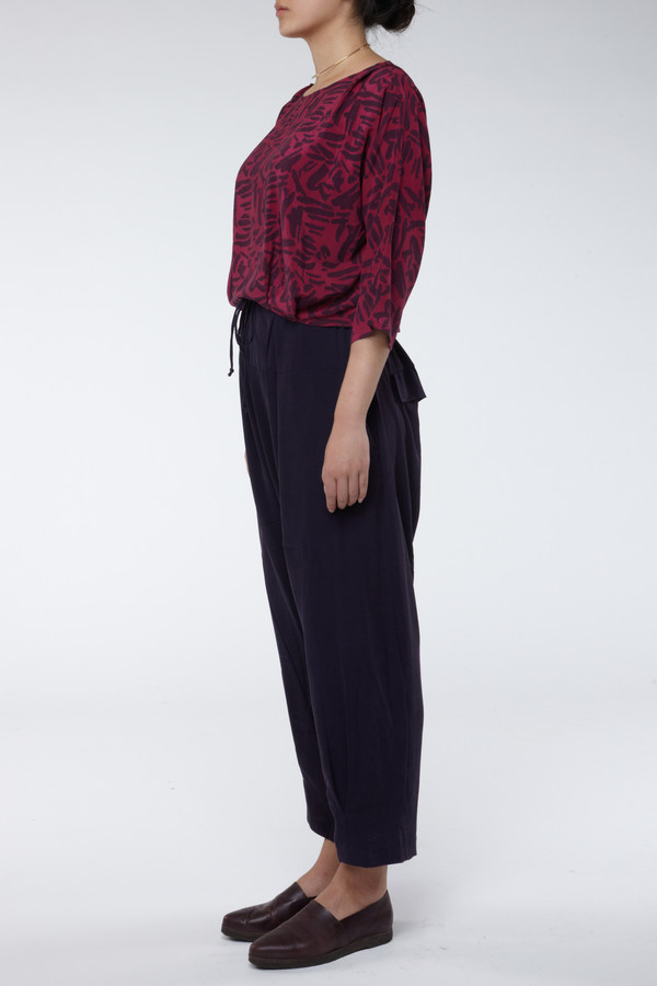 Seek Collective Jaipur Pant Solid Aubergine Seek Collective Jaipur Pant Solid Aubergine