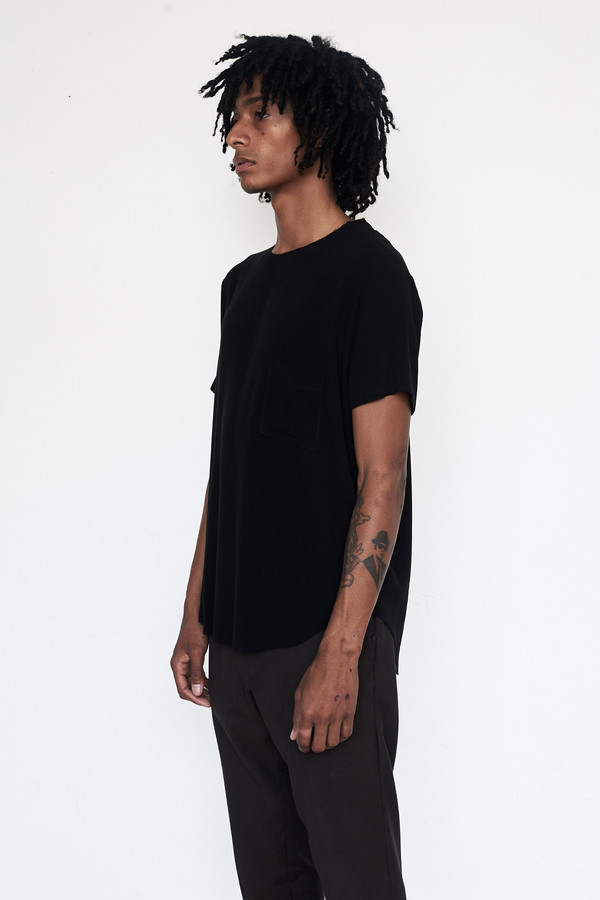 Assembly New York Crepe Woven T-Shirt Assembly New York Crepe Woven T-Shirt
