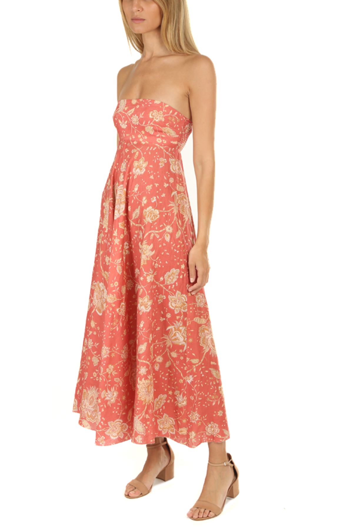 zimmerman strapless dress