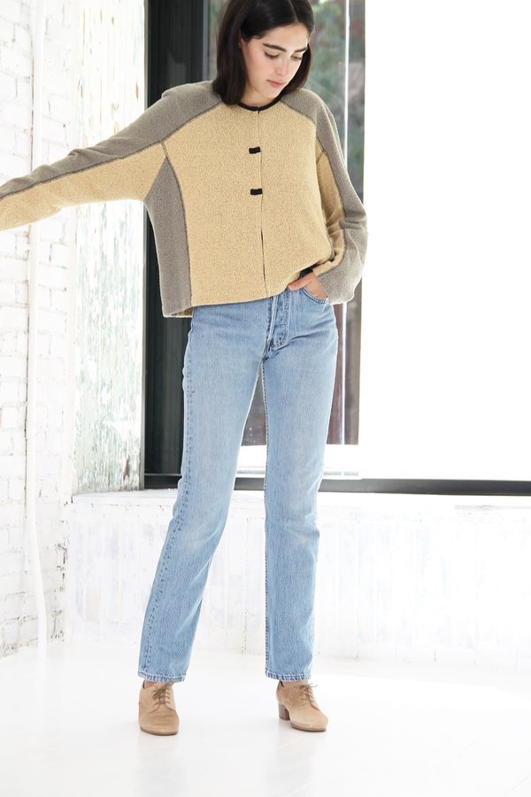 DUO NYC Vintage Color Block Cardigan DUO NYC Vintage Color Block Cardigan