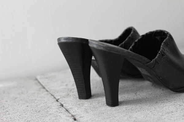Hey Jude Vintage Leather Pointed Pumps Hey Jude Vintage Leather Pointed Pumps