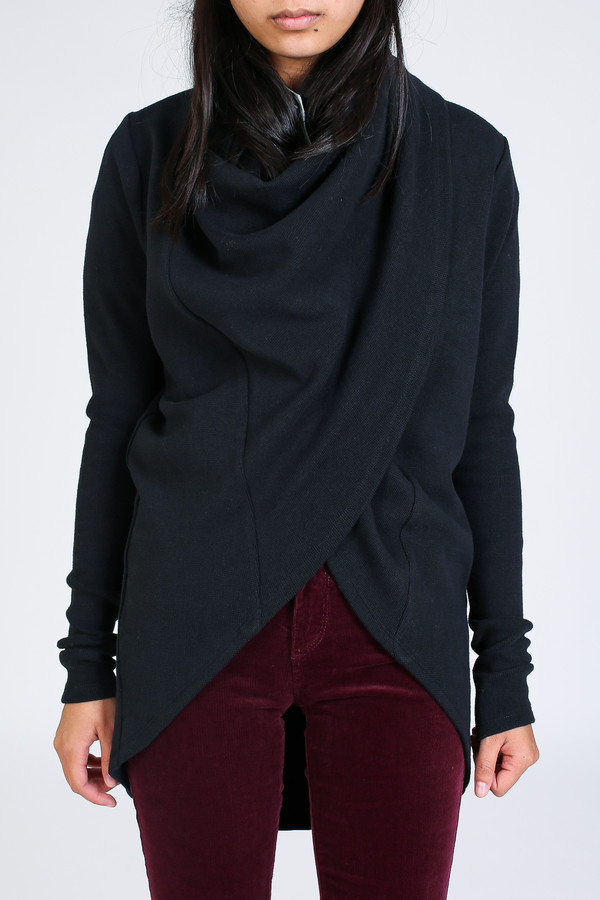 Ursa Minor Tabard cardigan in black Ursa Minor Tabard cardigan in black