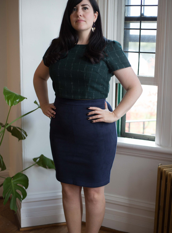 Valérie Dumaine Hilma Skirt - Navy Valérie Dumaine Hilma Skirt - Navy