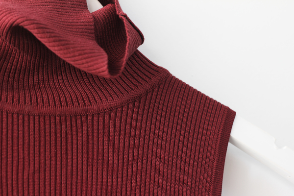 Hey Jude Vintage Knit Sleeveless Turtleneck Hey Jude Vintage Knit Sleeveless Turtleneck