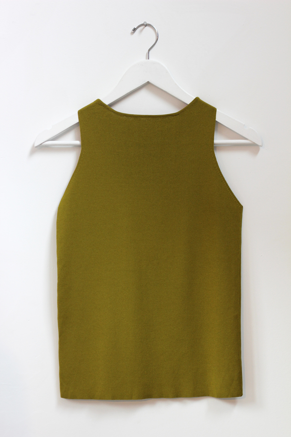 Hey Jude Moss Silk Knit Top Hey Jude Moss Silk Knit Top