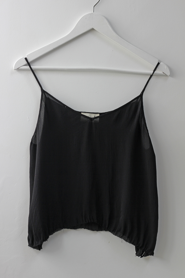 Hey Jude Vintage Sheer Raw-cut Tank Hey Jude Vintage Sheer Raw-cut Tank
