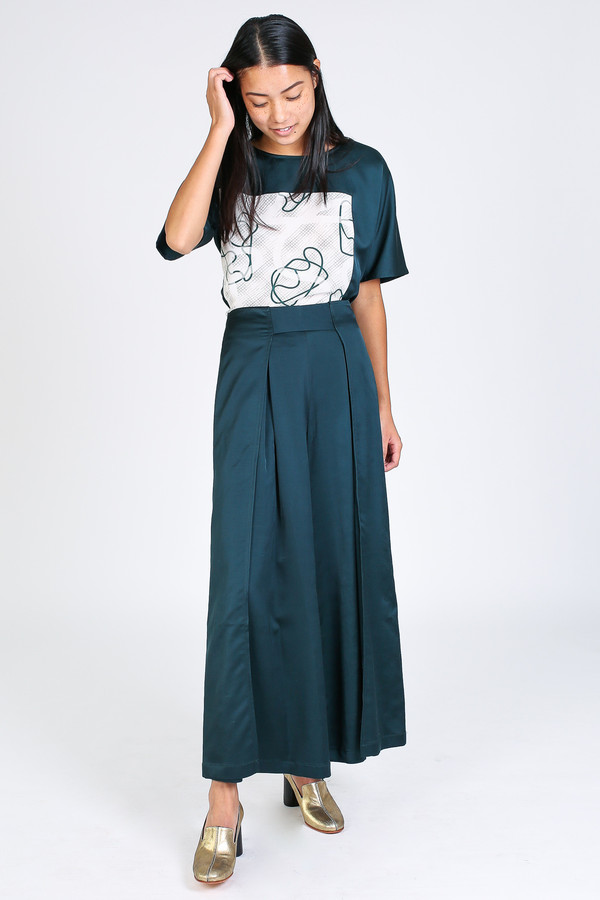 Silvae Dora pant in green Silvae Dora pant in green