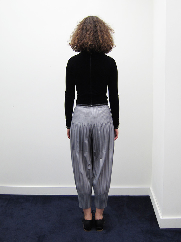 Eckhaus Latta Lapped Turtleneck, Black Eckhaus Latta Lapped Turtleneck, Black