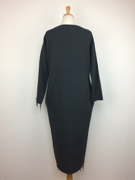 Black Crane Quilted Long Dress Black Crane Quilted Long Dress