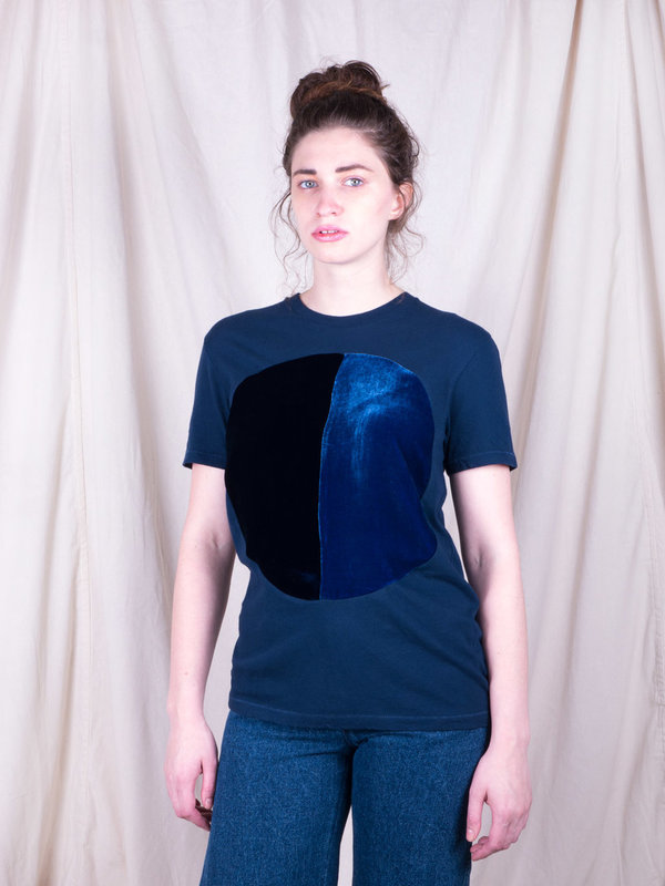 Correll Correll Navy Duo Circle Tee Correll Correll Navy Duo Circle Tee