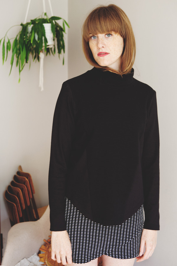 Eve Gravel Orbit Turtleneck Eve Gravel Orbit Turtleneck