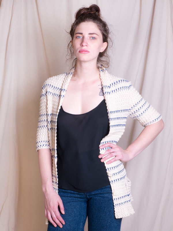DUO NYC Vintage Cacharel Knit Cardigan DUO NYC Vintage Cacharel Knit Cardigan