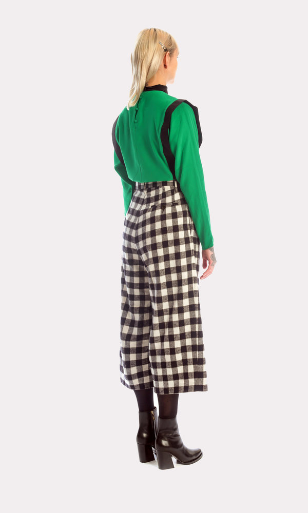 Kurt Lyle Annie Silk Blouse in Kermit Kurt Lyle Annie Silk Blouse in Kermit
