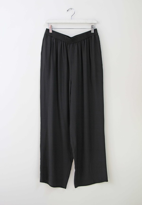 Hey Jude Vintage Onyx Silk Trousers Hey Jude Vintage Onyx Silk Trousers