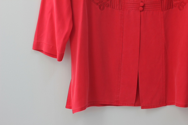 Hey Jude Vintage Brushed Silk Tunic Hey Jude Vintage Brushed Silk Tunic