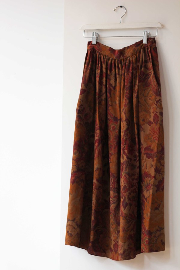 Hey Jude Vintage Silk Garden Skirt Hey Jude Vintage Silk Garden Skirt