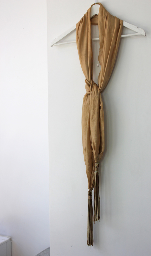 Hey Jude Vintage Silk Tassel Scarf Hey Jude Vintage Silk Tassel Scarf