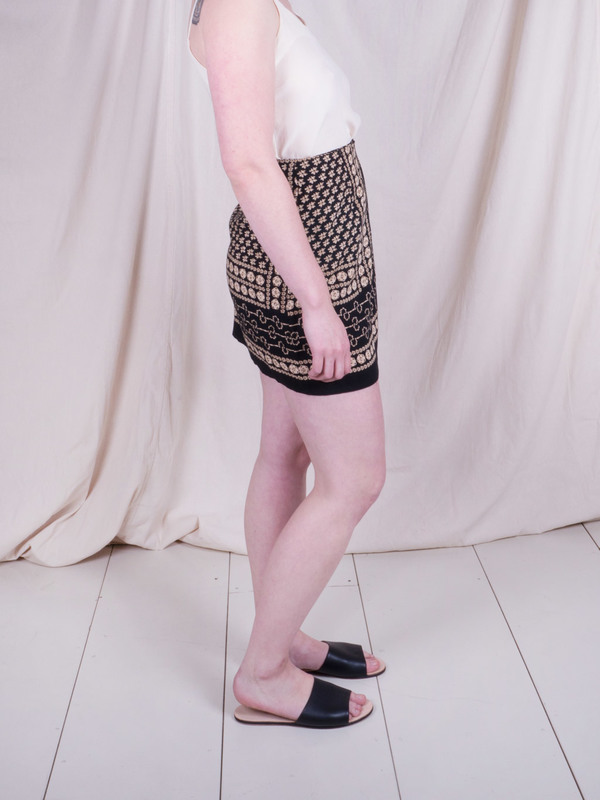 Woods Vintage Bandana Mini Skirt Woods Vintage Bandana Mini Skirt
