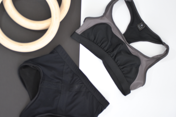 VPL Convexity Swim & Workout Bra Top: Black VPL Convexity Swim & Workout Bra Top: Black