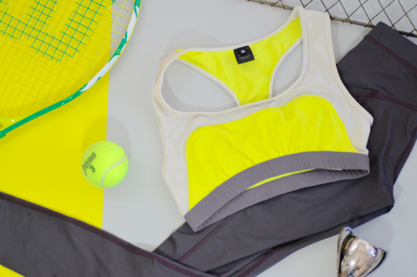 VPL Convexity Swim & Workout Bra Top: Lemon Lime VPL Convexity Swim & Workout Bra Top: Lemon Lime