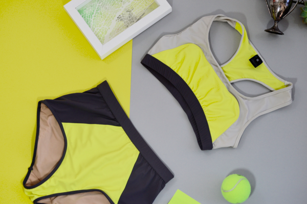 VPL Eclipse Swim Bottom: Lemon Lime VPL Eclipse Swim Bottom: Lemon Lime