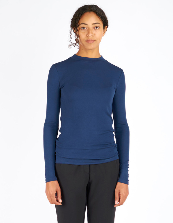 Just Female Alex Blouse Dress Blue Just Female Alex Blouse Dress Blue