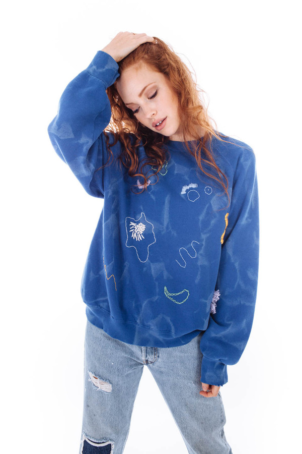 West End Select Shop Embroidered Sweatshirt West End Select Shop Embroidered Sweatshirt