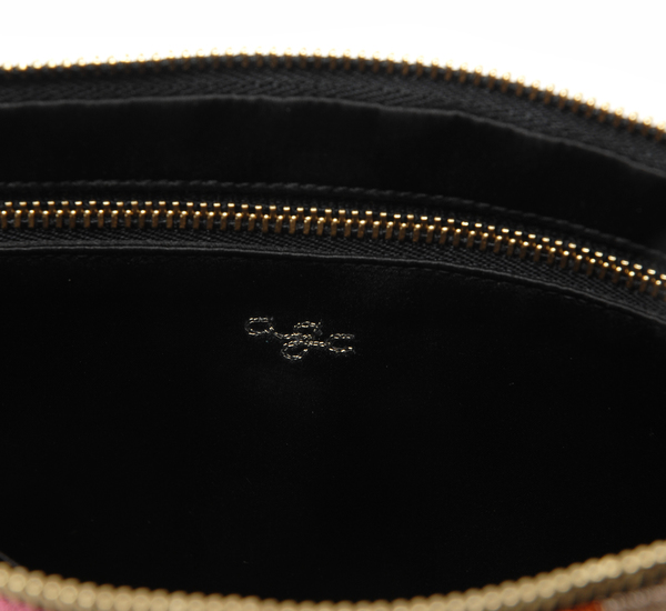 Anne Grand-Clément Multicolor Metallic Rosebud Pouch Anne Grand-Clément Multicolor Metallic Rosebud Pouch