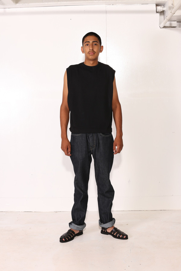 Men's Intentionally Blank CANNA TOP Black Men's Intentionally Blank CANNA TOP Black