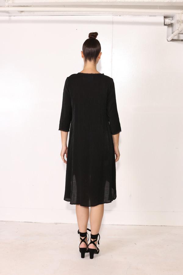 Intentionally Blank CINN BABYDOLL DRESS Black Intentionally Blank CINN BABYDOLL DRESS Black