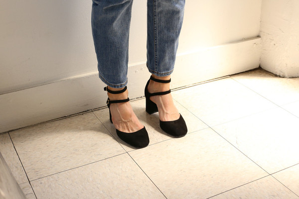 Intentionally Blank HOLLY Black Suede Intentionally Blank HOLLY Black Suede
