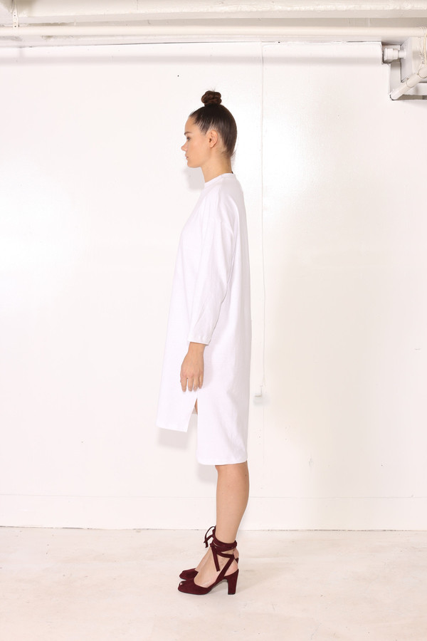 Intentionally Blank MILLET DRESS White Intentionally Blank MILLET DRESS White