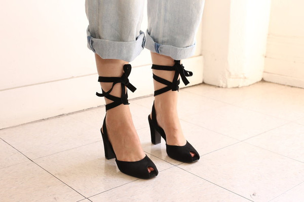 Intentionally Blank ROSE Black Suede Intentionally Blank ROSE Black Suede