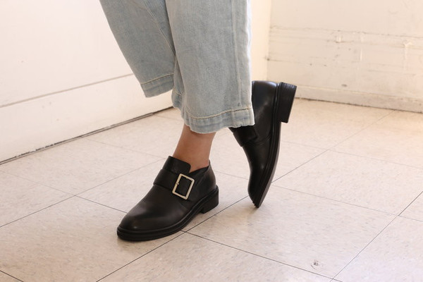 Intentionally Blank SANTI Black Leather Intentionally Blank SANTI Black Leather