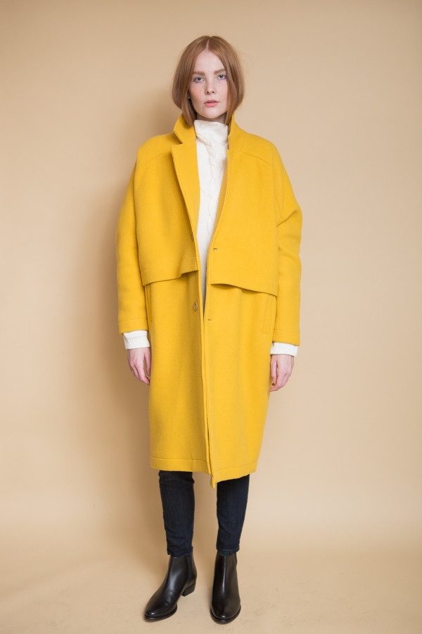Reality Studio Roger Coat - Yellow Reality Studio Roger Coat - Yellow