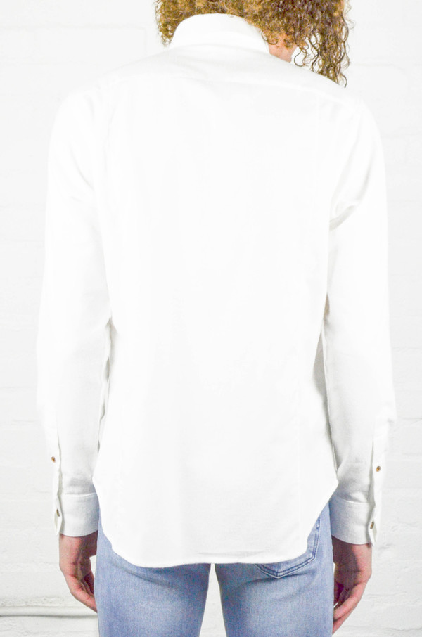 Men's 18 Waits Dylan Shirt White Flannel Men's 18 Waits Dylan Shirt White Flannel