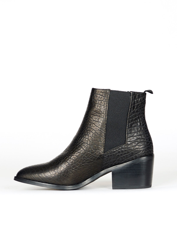 Sol Sana Edgar Boot Elephant Black Leather Sol Sana Edgar Boot Elephant Black Leather