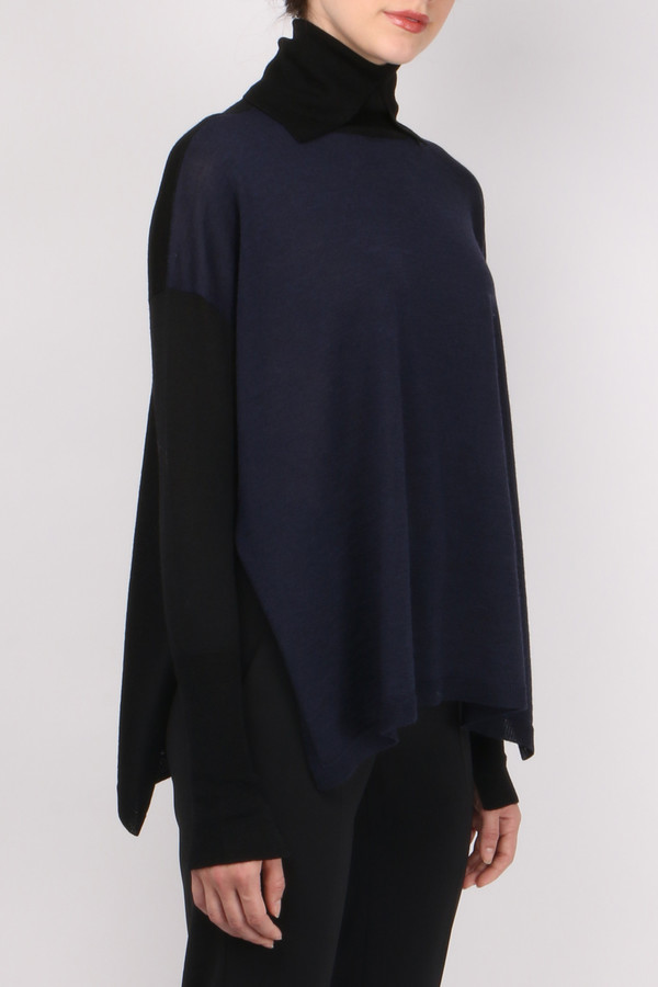 (nude) Bi-Coloured Turtleneck (nude) Bi-Coloured Turtleneck