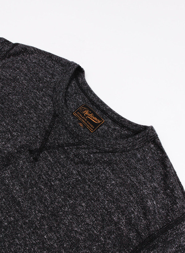 Men's National Athletic Goods Long Sleeve Gym Tee Black Heather Men's National Athletic Goods Long Sleeve Gym Tee Black Heather