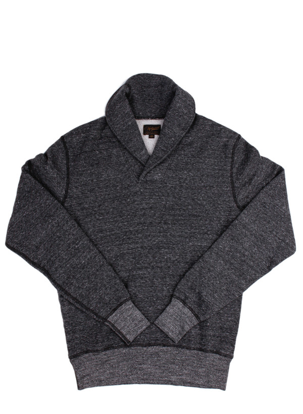 Men's National Athletic Goods Shawl Pullover Granite Men's National Athletic Goods Shawl Pullover Granite