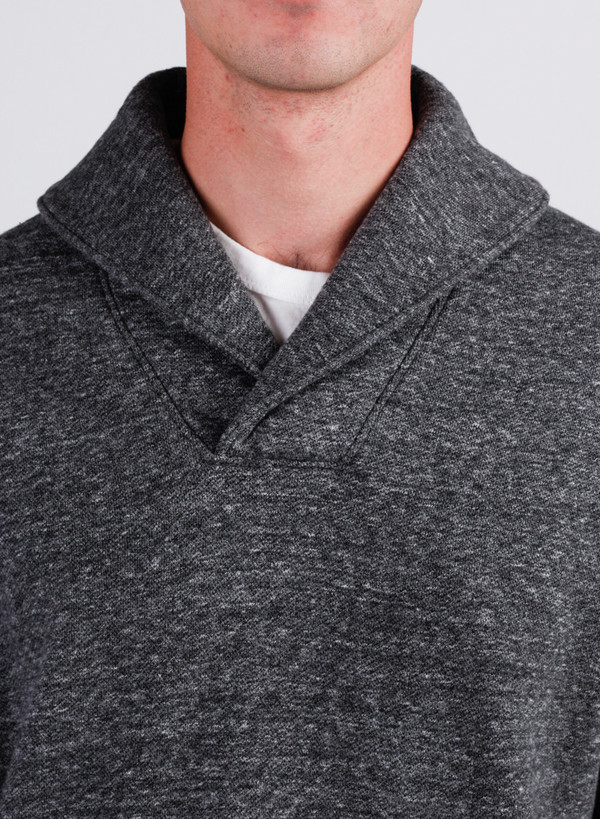 Men's National Athletic Goods Shawl Pullover Granite Men's National Athletic Goods Shawl Pullover Granite