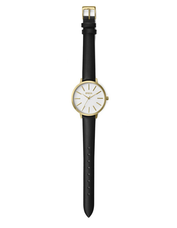 Breda Joule Watch Gold Black Breda Joule Watch Gold Black