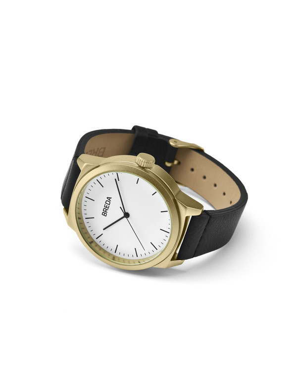 Breda Rand Watch Gold Black Breda Rand Watch Gold Black