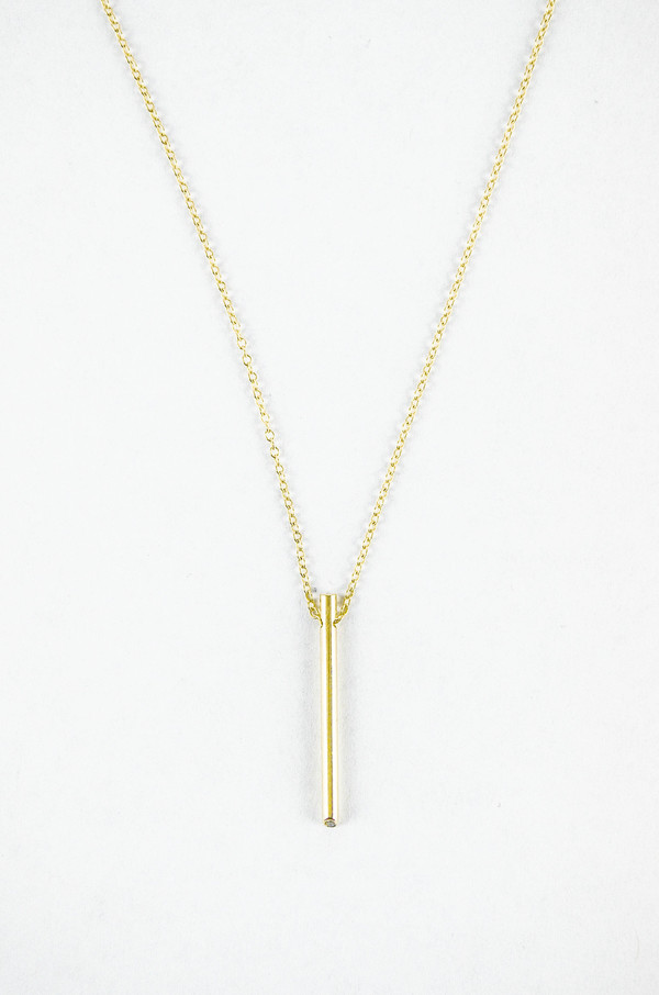 Still House White Diamond 14K Gold Ossu Necklace Still House White Diamond 14K Gold Ossu Necklace
