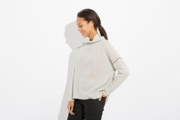 Paychi Guh Cozy Mock Pullover Paychi Guh Cozy Mock Pullover
