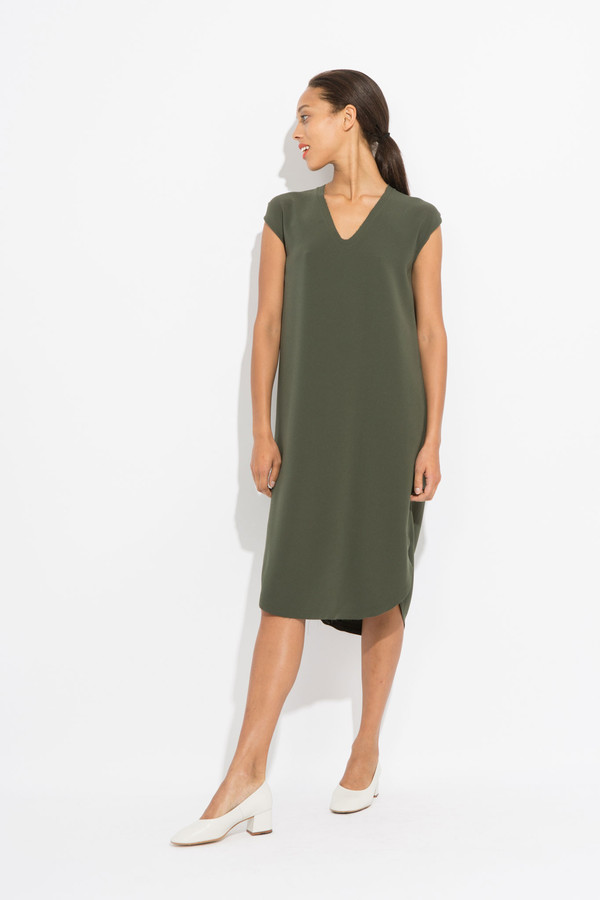 SCHAI Drappo Lean Dress - Olivene SCHAI Drappo Lean Dress - Olivene